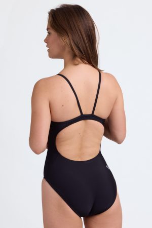 Emma One Piece Swimsuit – Black