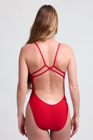 Michele One Piece Swimsuit – Red