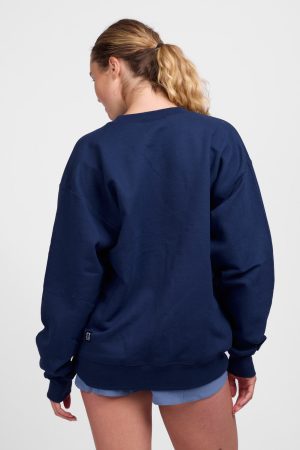 Roxanne Oversized Fleece Crewneck – Rosie