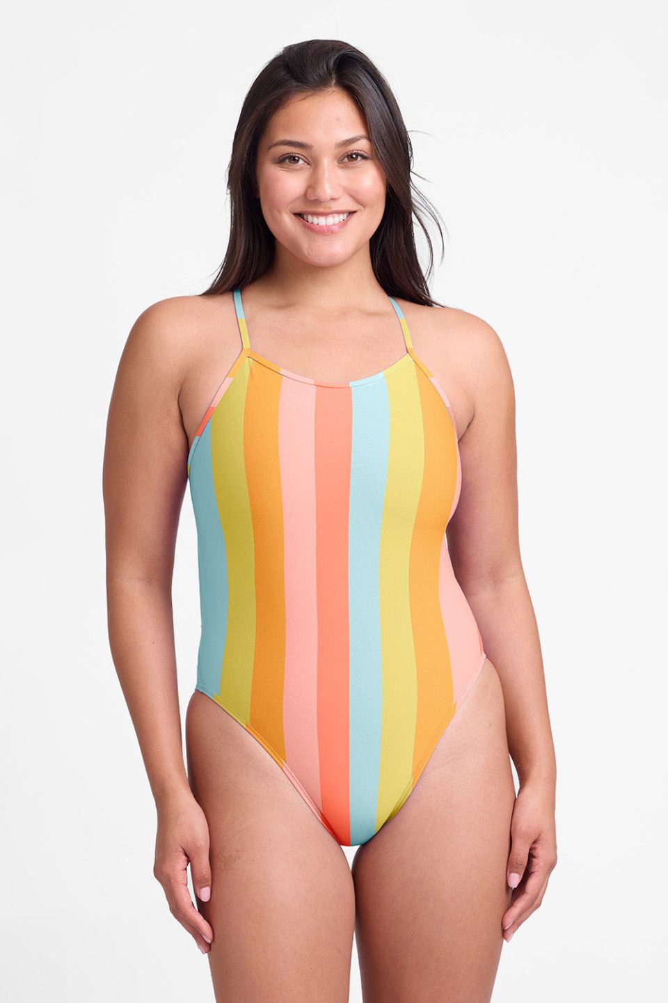 Jackson One Piece Swimsuit - Sherbert