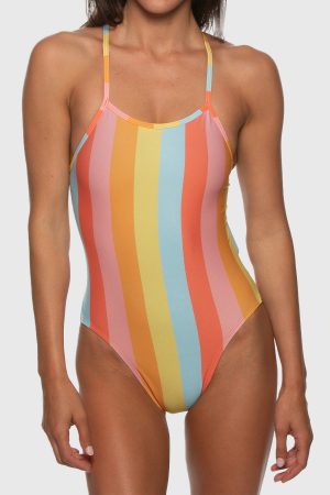 Julian One Piece Swimsuit – Sherbert