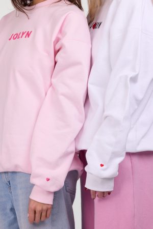 Roxanne Oversized Fleece Crewneck – JOLYN Luv