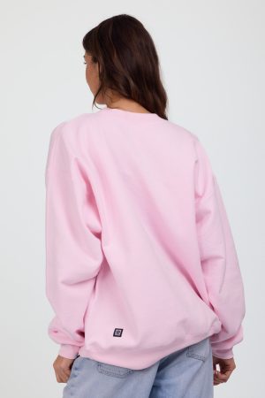 Roxanne Oversized Fleece Crewneck – JOLYN Luv