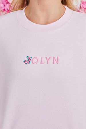 Roxanne Oversized Fleece Crewneck – Gloria