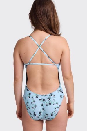 Brandon One Piece Swimsuit – Panda