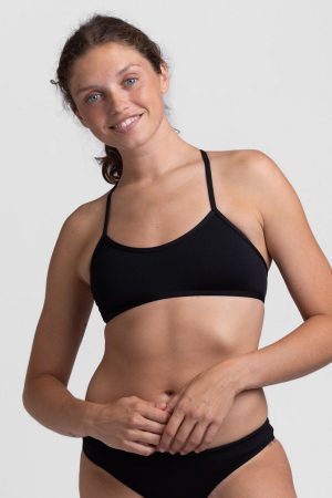 Grayson Bikini Top – Black