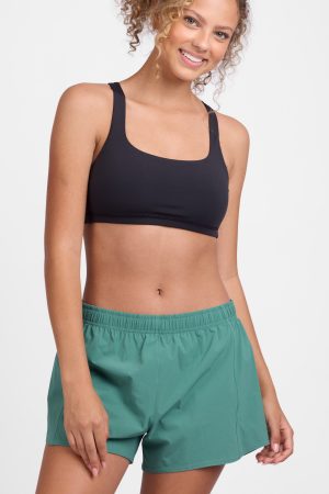 Janie 2.0 High Waisted Run Short – Fern