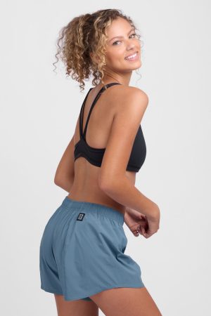 Janie 2.0 High Waisted Run Short – Midnight Blue