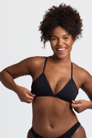 Triangle Bikini Top – Black