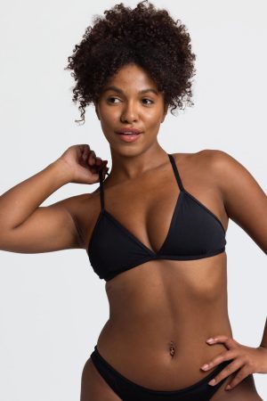 Triangle Bikini Top – Black