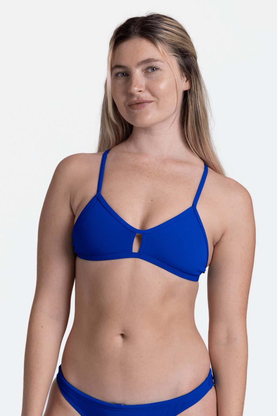 Vent Bikini Top - Blueberry