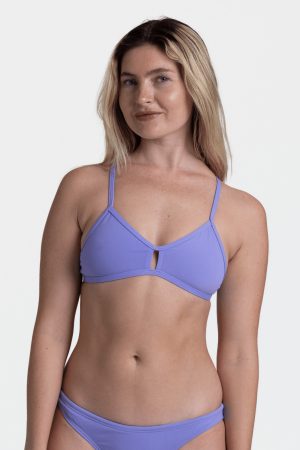 Vent Bikini Top – Lavender