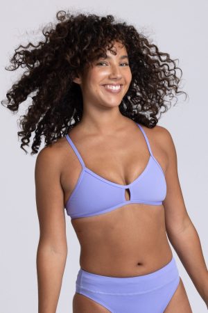 Vent Bikini Top – Lavender