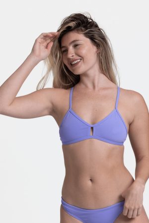 Vent Bikini Top – Lavender