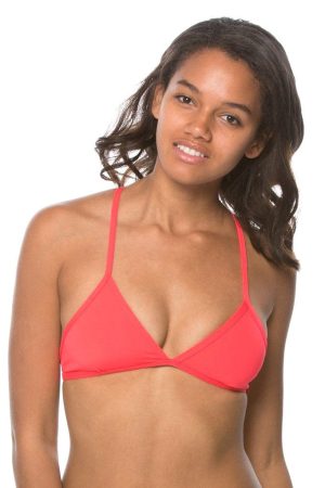 Triangle Bikini Top – Strawberry