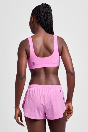 Lizzie Split Short – Pinky